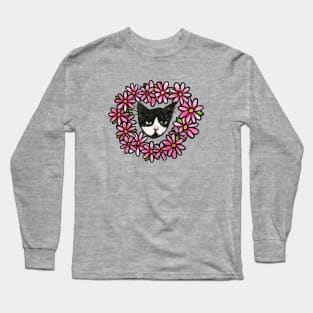 Tuxedo Cat Long Sleeve T-Shirt